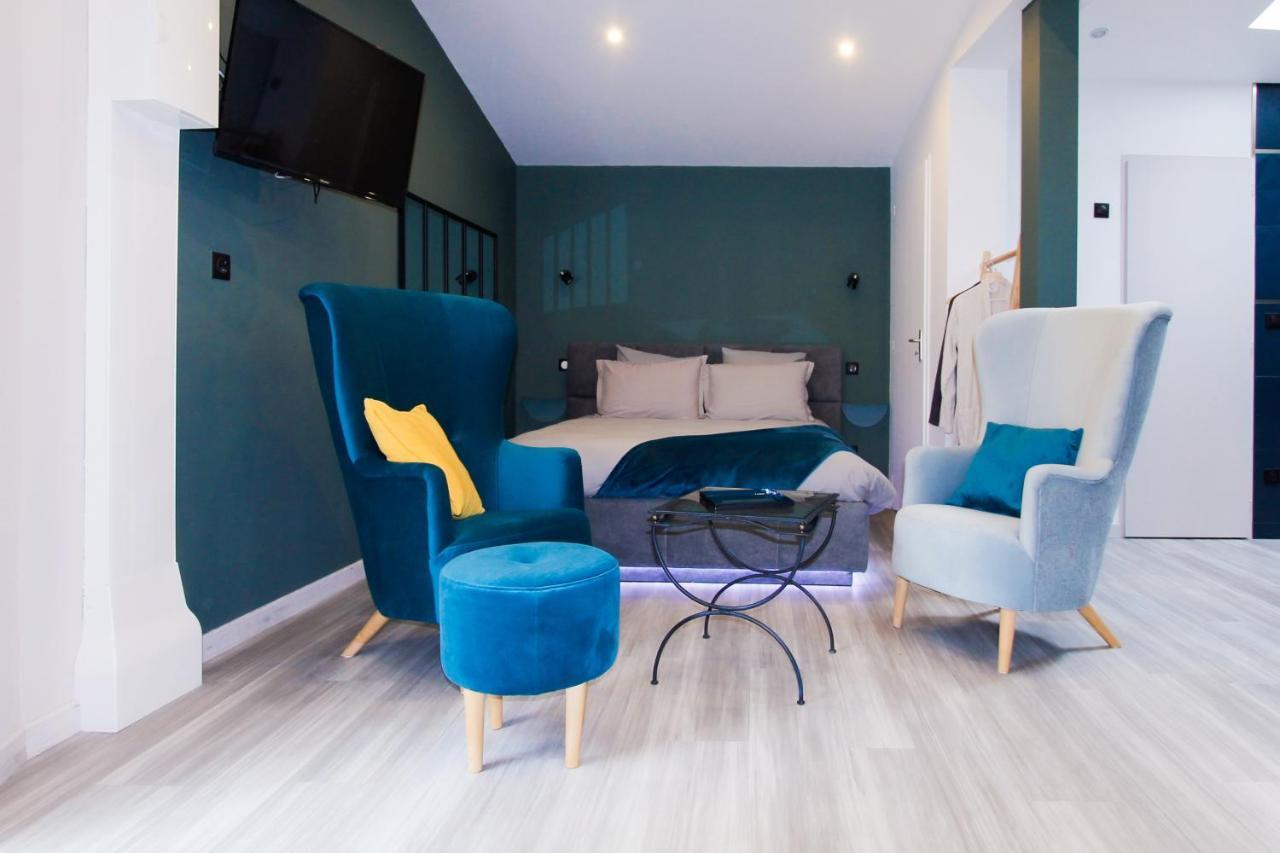 L'Ecrin Champenois - Suite Avec Balneo Et Sauna Prives Chalons en Champagne Luaran gambar